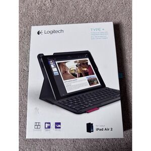 Logitech Type+ Folio Case, Integrated Keyboard for iPad Air 2,‎ 920-006912